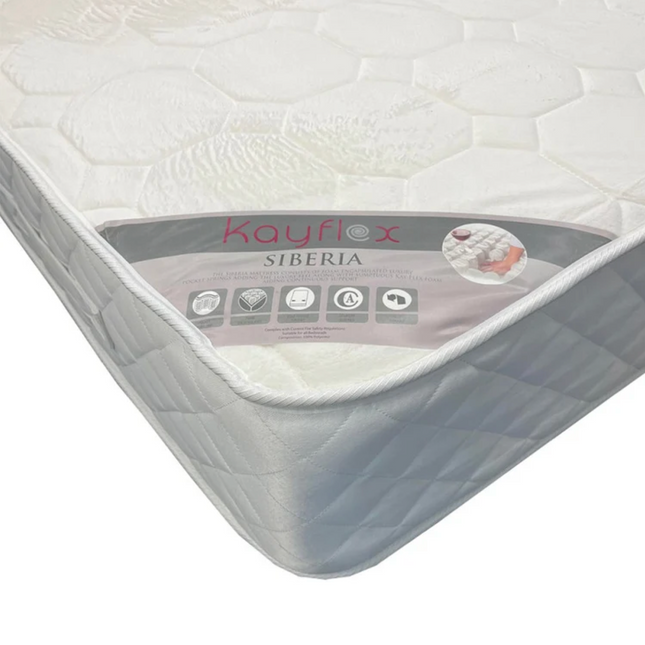 Kayflex Siberia 1000 Foam Encapsulated Pocket Sprung Mattress